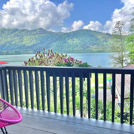 Ferienwohnung Strandbad - Alpen Popart Am See Schliersee Buitenkant foto